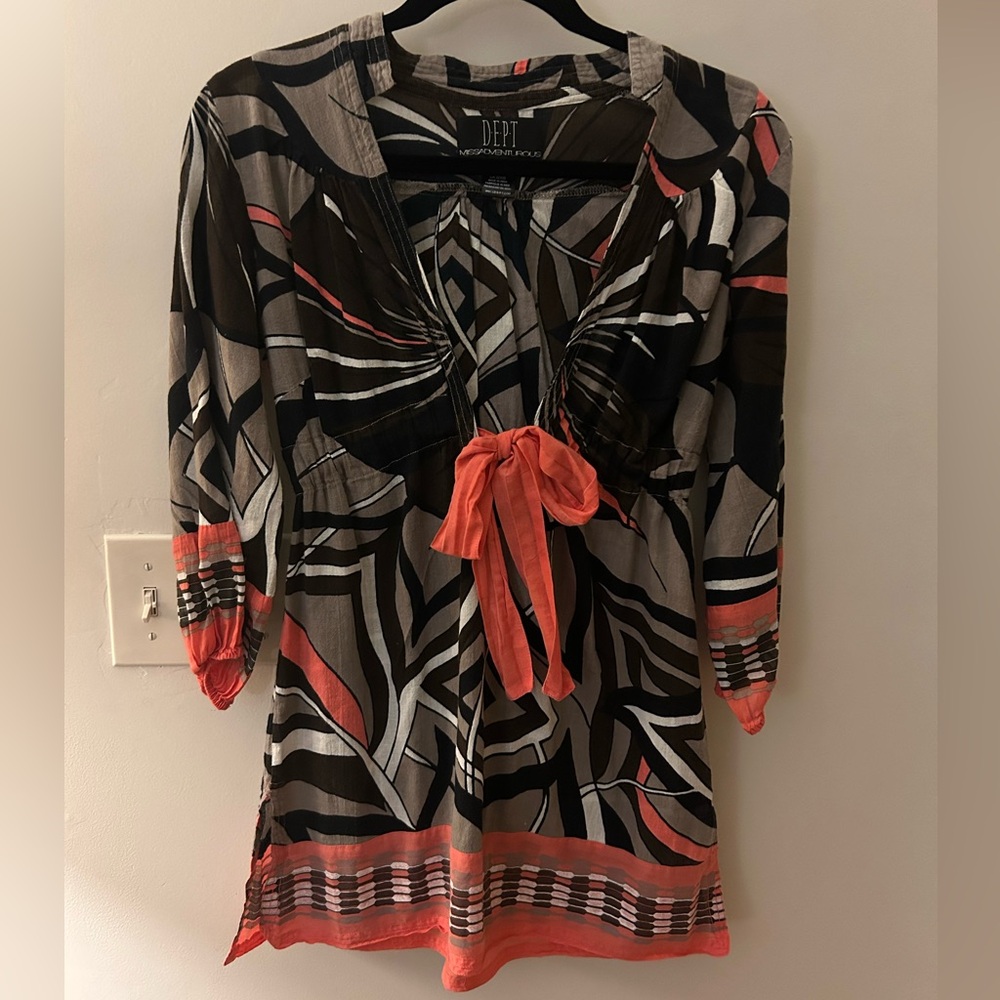 D.E.P.T. MISSADVENTUROUS Size Small Women’s Beach Cover-Up/Tunic